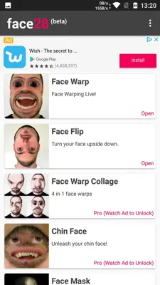 Face Changer Video android App screenshot 2